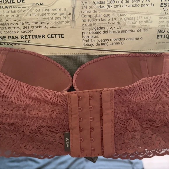 Aerie Dusty Rose Lace Bra - Picture 3 of 5